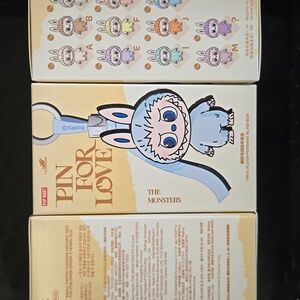 Pop Mart Labubu Pin For Love Letter L Love Brown New In Box Unopened Pop Now Toy